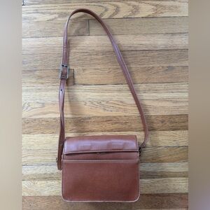 Matt and Nat Brown Leather Crossbody Bag